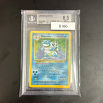 Pokémon 1999 Base Blastoise Holo BGS 8.5