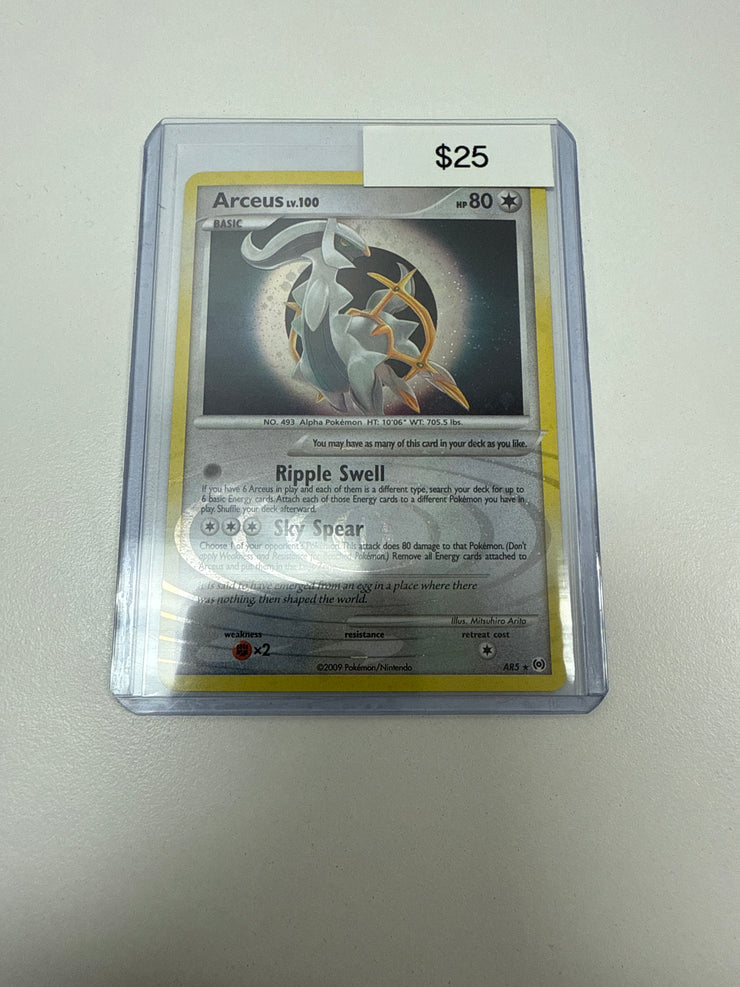 Pokemon Arceus Holo 