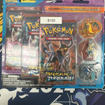 Pokemon M Charizard & M Lucario Pin 3 Pack Blister