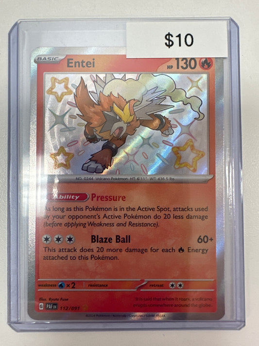 Pokemon Entei Shiny Vault 112/091