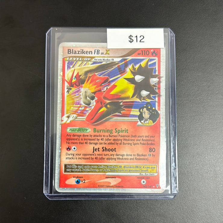 Pokémon BLAZIKEN FB Lv. X 142/147 Holo