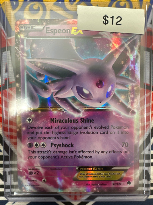 Pokemon Breakpoint Espeon ex 52/122