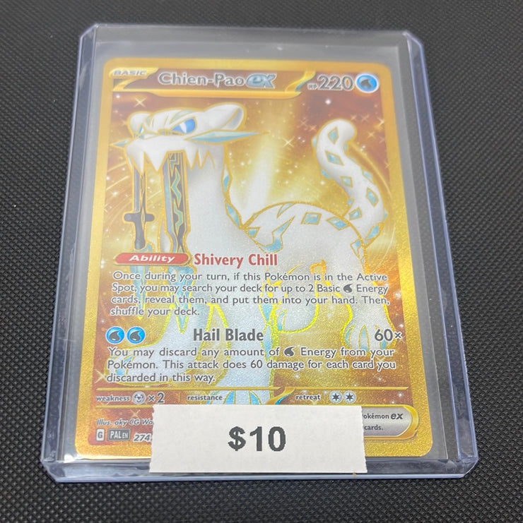 Pokémon Chien-Pao ex Paldea Evolved Secret 274/193