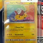 Pokemon Sun & Moon Promo Ash’s Pikachu SM108