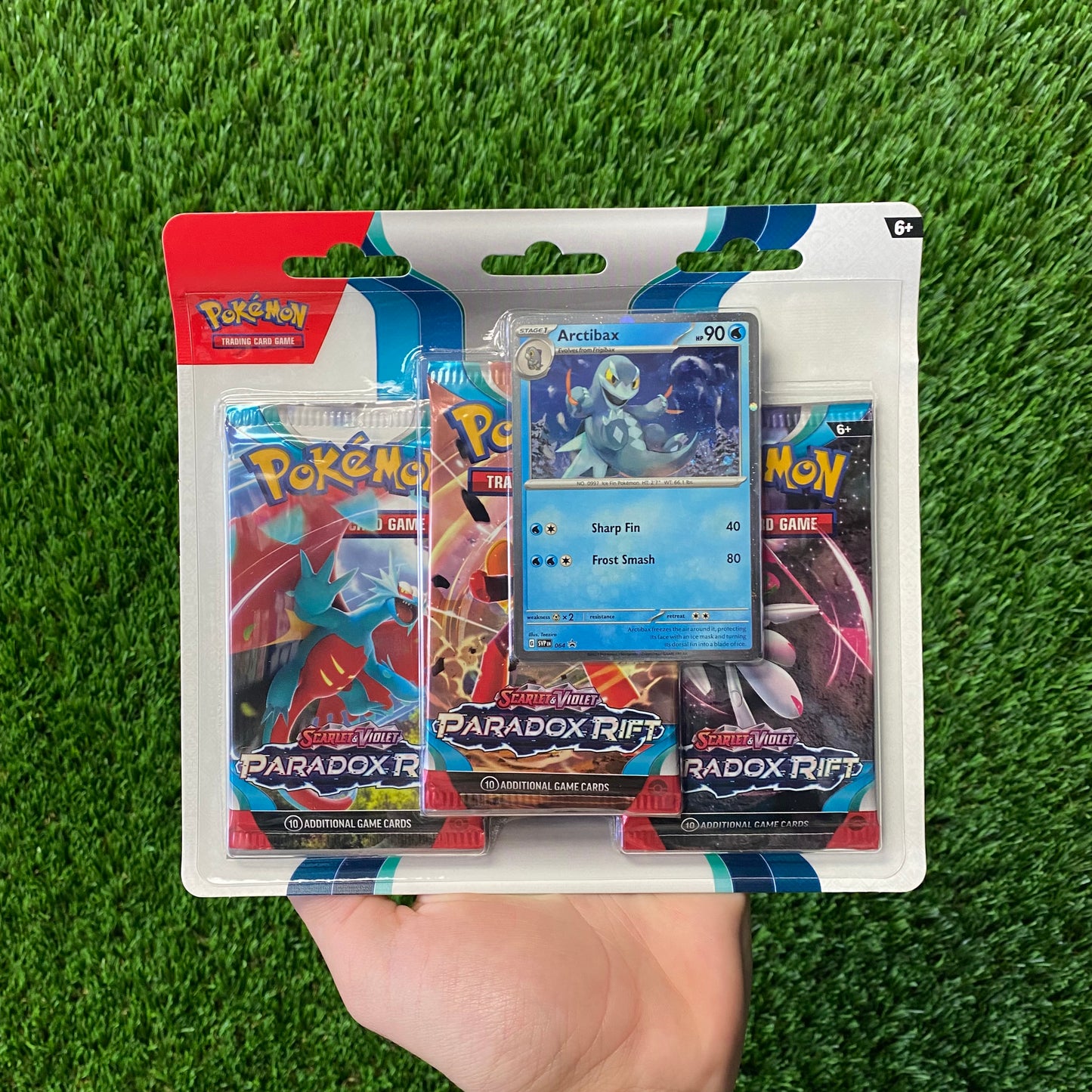 Pokémon Paradox Rift 3 Pack Blister