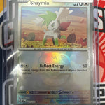 Pokemon Prismatic Evolutions Shaymin Masterball Foil 087/131