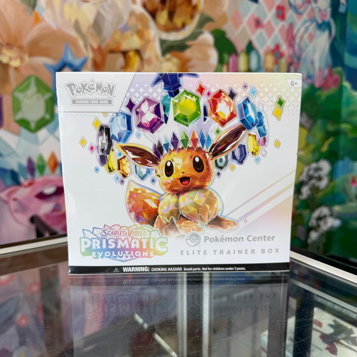 Pokémon Prismatic Evolutions Pokemon Center Elite Trainer Box