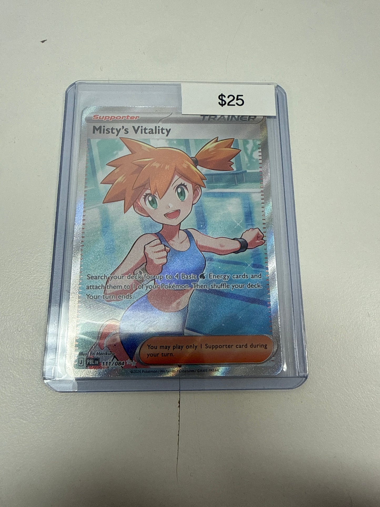 Pokemon Misty’s Vitality #111/084