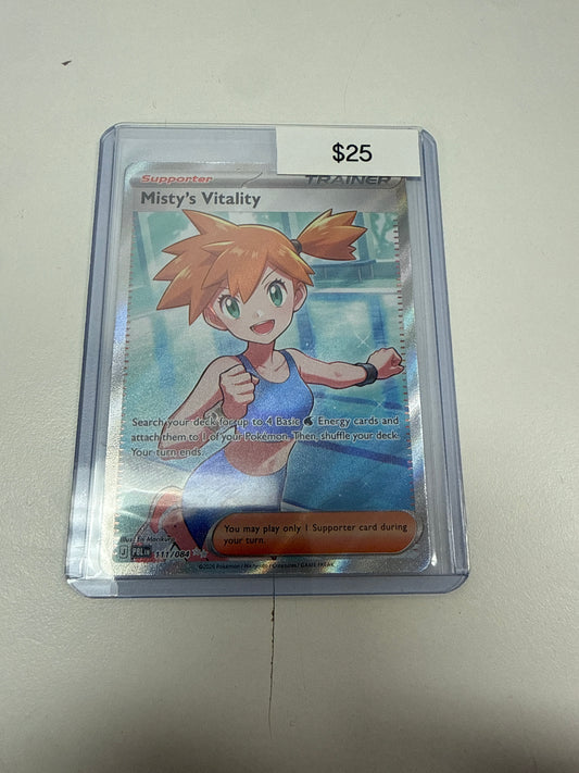 Pokemon Misty’s Vitality #111/084