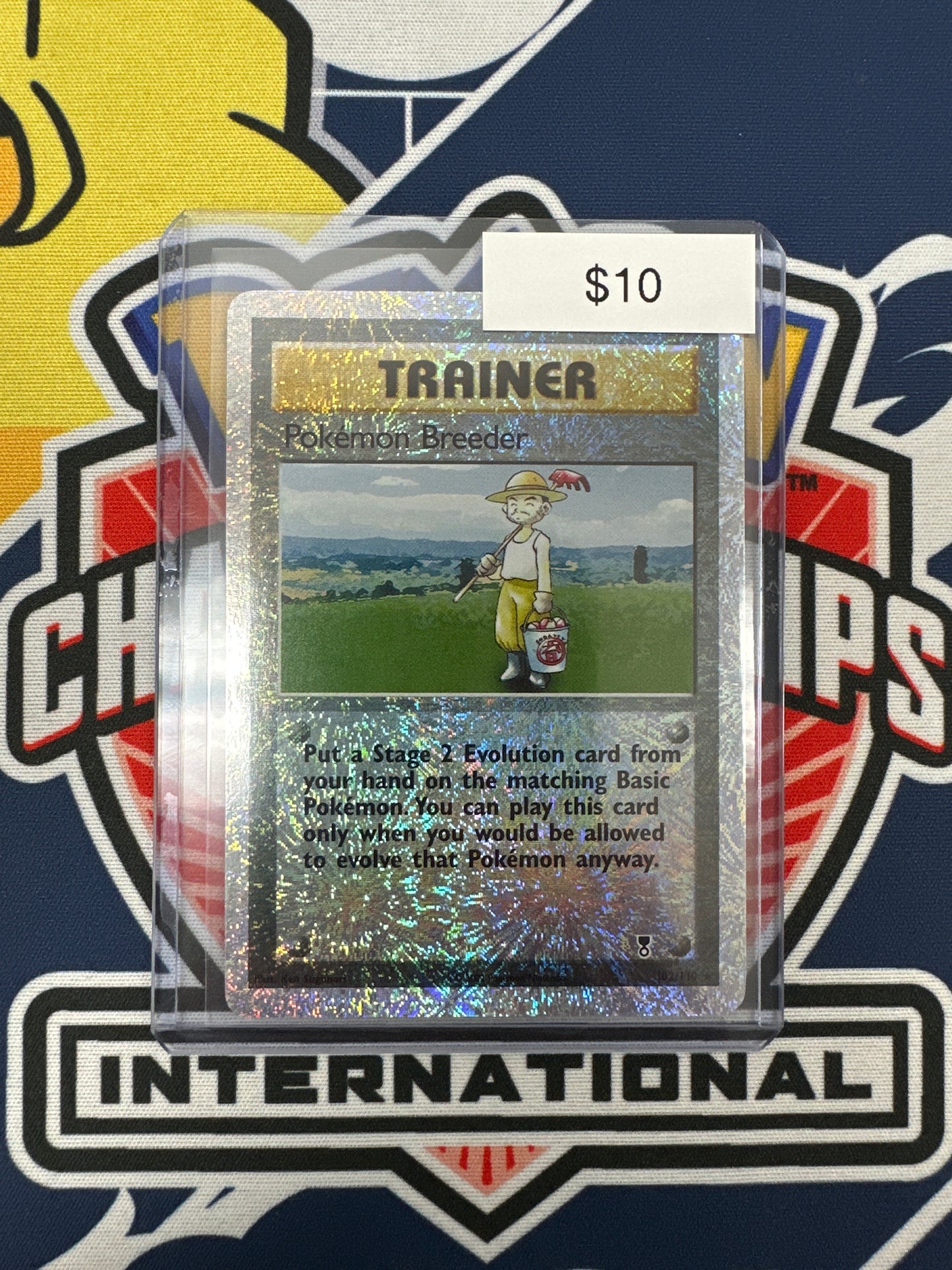 Pokemon Legendary Collection Pokemon Breeder Holo 102/110