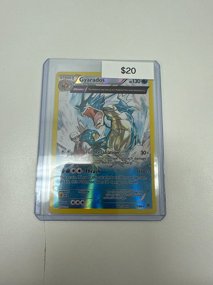 Pokemon Gyarados XY Ancient Origins Holo Foil 21/98