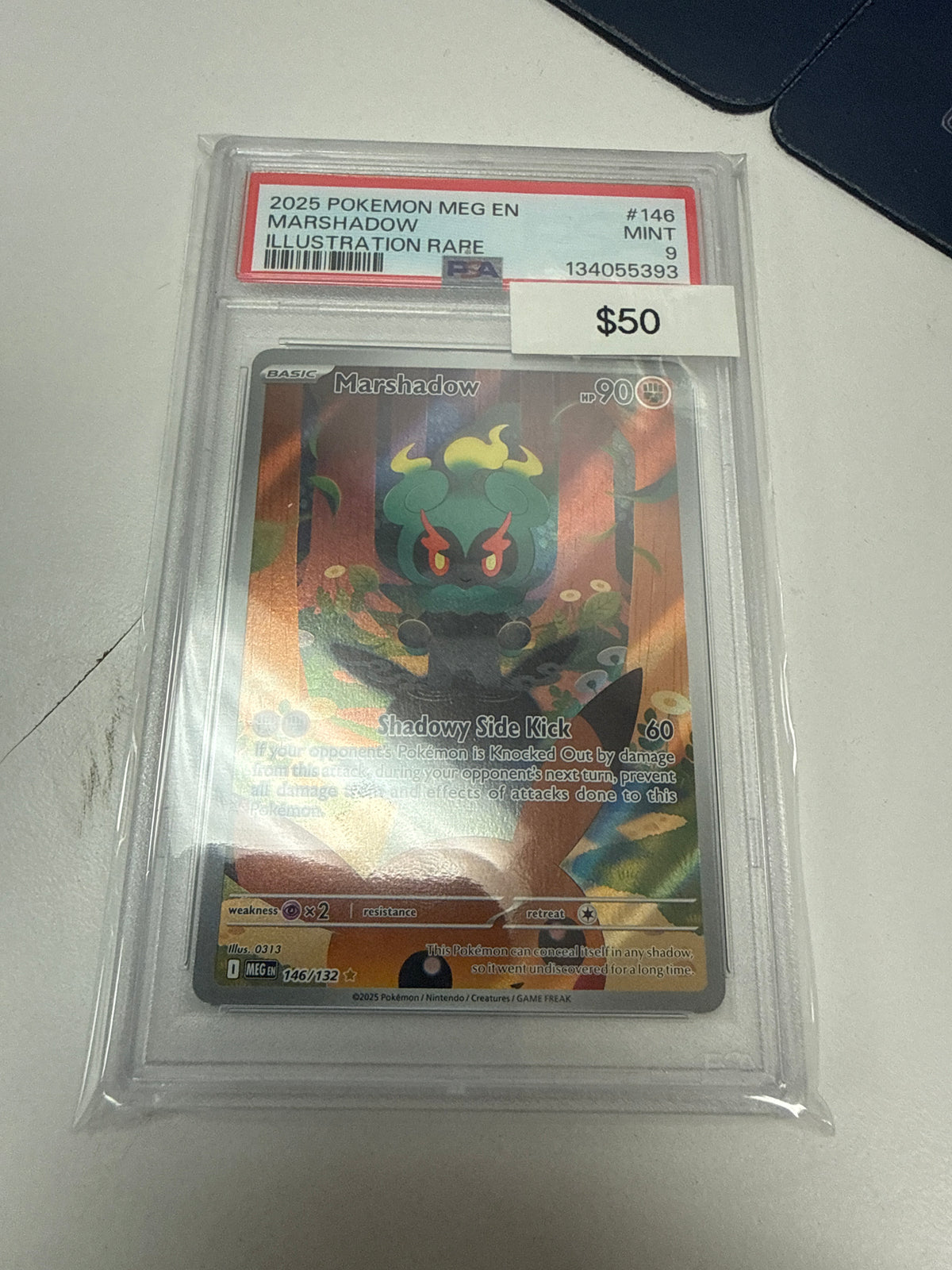 Pokemon Marshadow #146/132 PSA 9