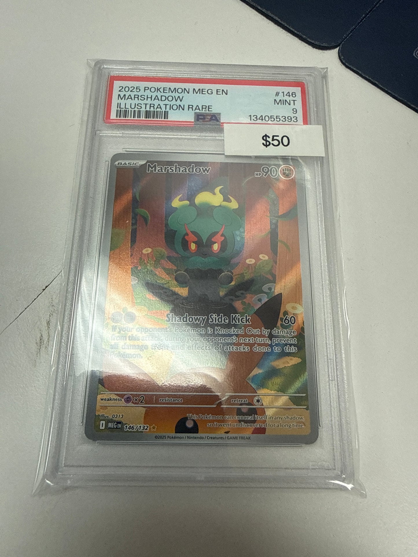 Pokemon Marshadow #146/132 PSA 9
