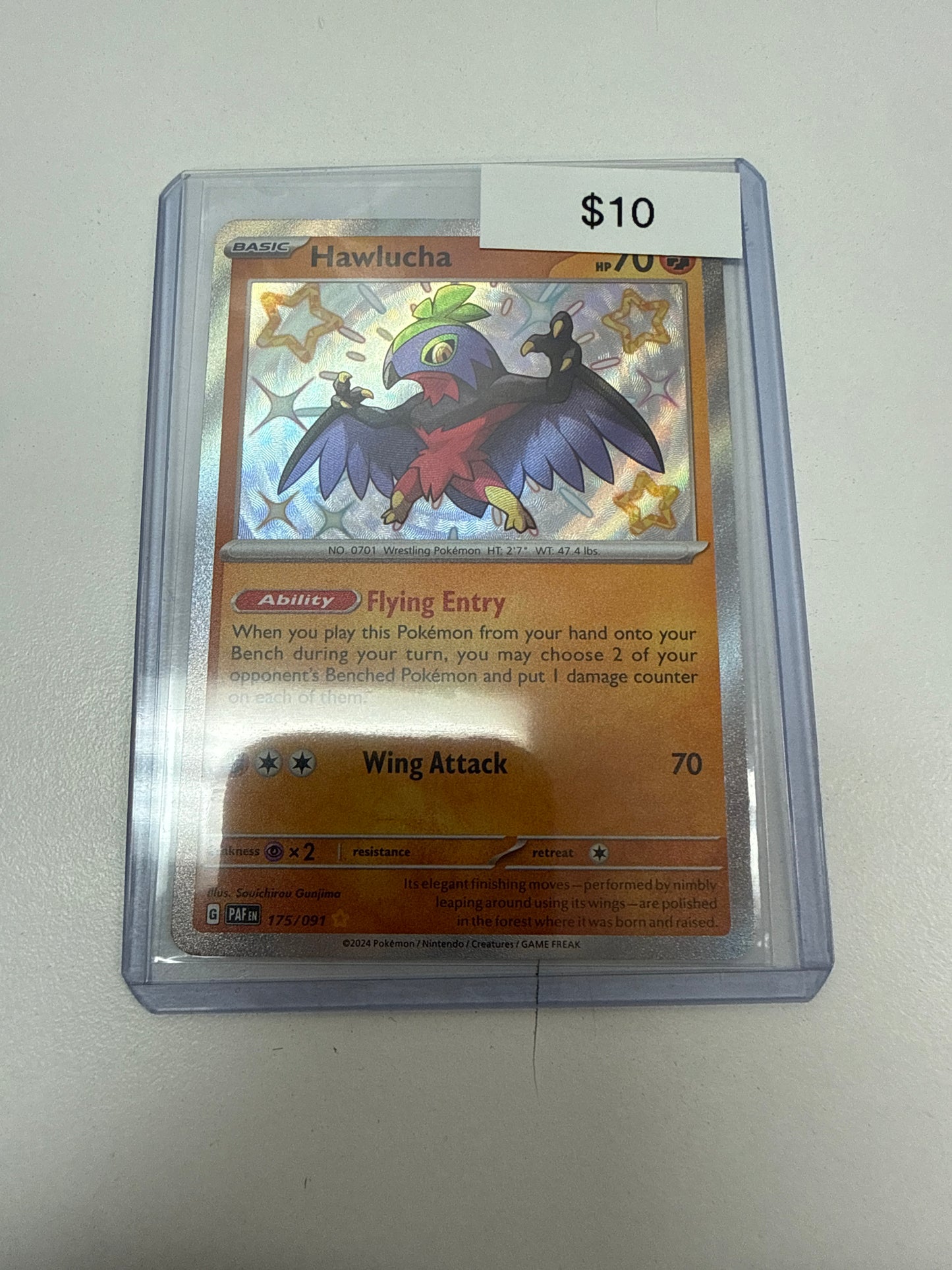 Pokemon Hawlucha Baby Shiny #175/091