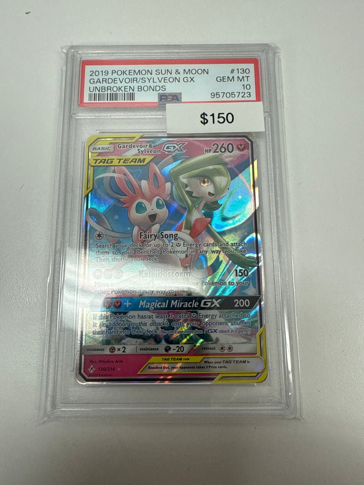 Unbroken Bonds Gardevoir & Sylveon Gx 