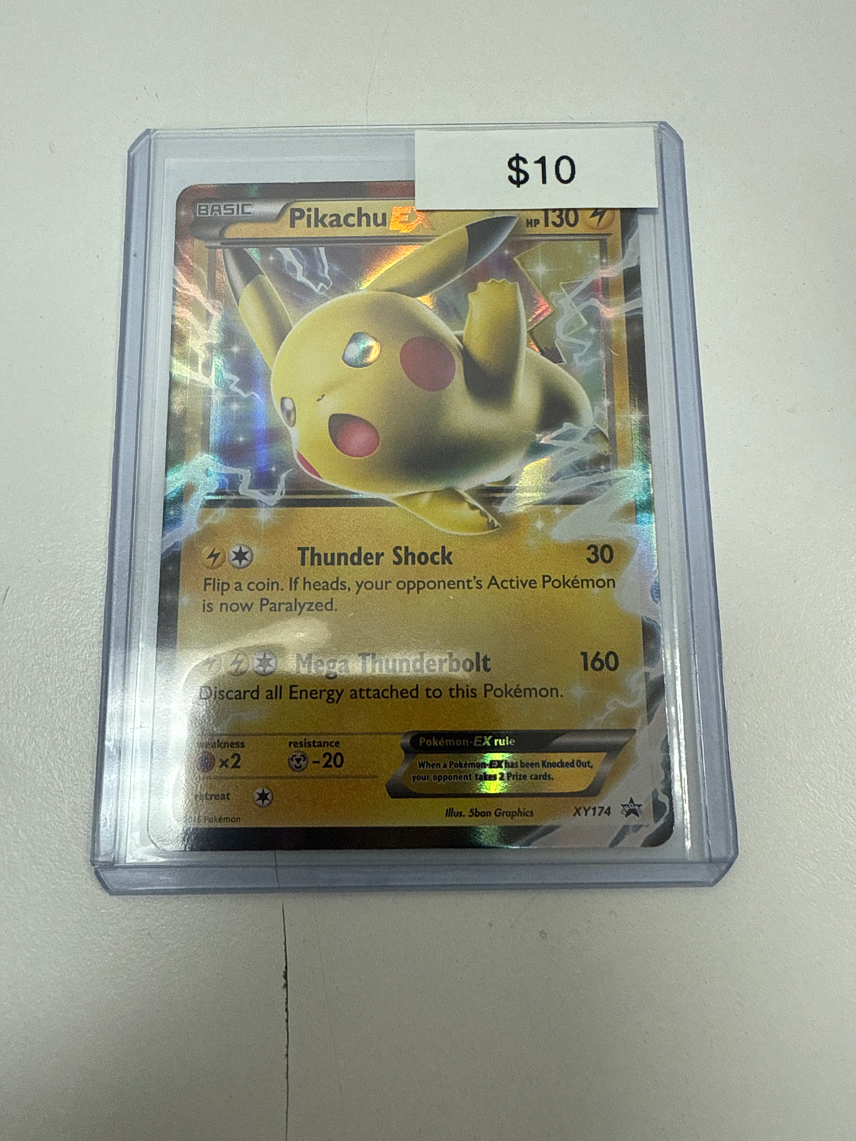 Pokemon Pikachu Ex #xy174