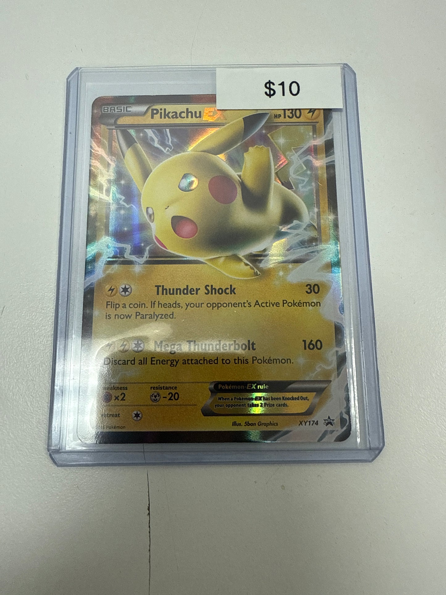 Pokemon Pikachu Ex #xy174