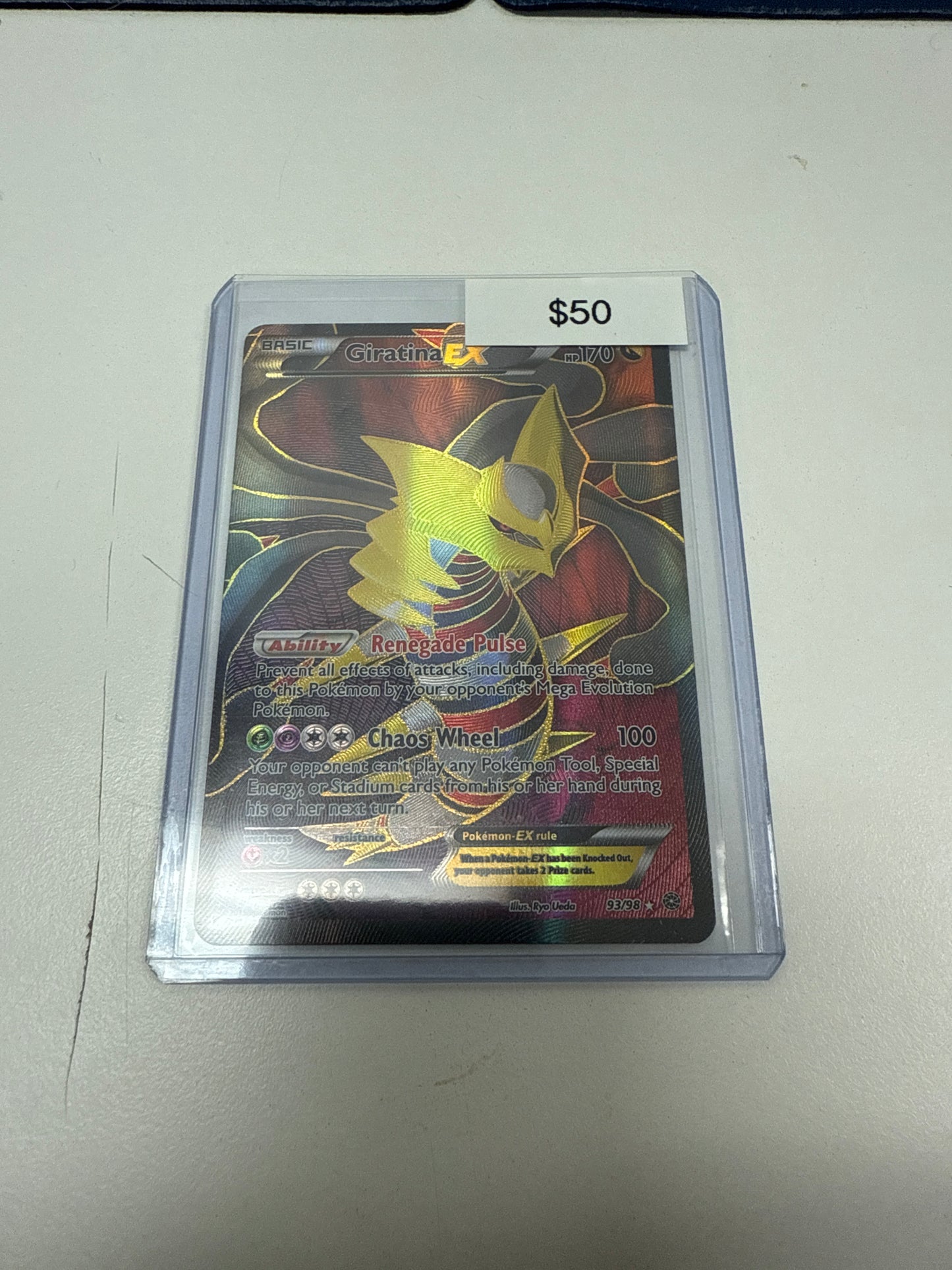 Pokemon Giratina Ex #93/98