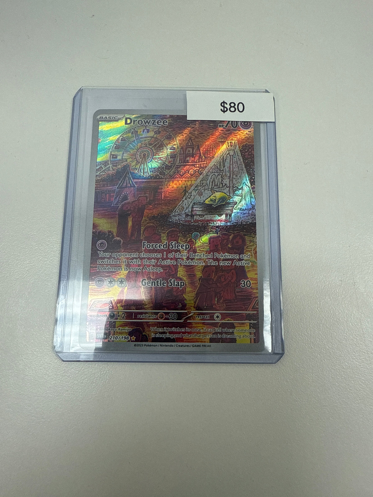 Pokemon Drowzee #210/198