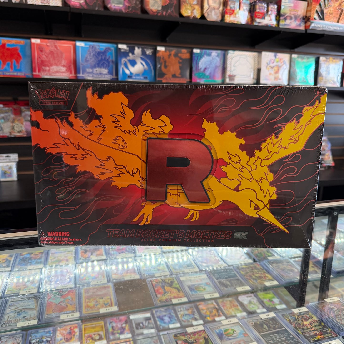 Pokemon Team Rockets Moltress EX Ultra Premium Collection