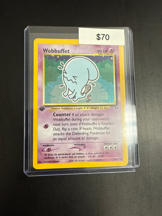Pokémon Wobbuffet 1st 16/75