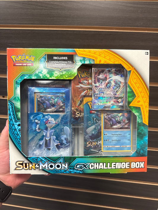 Sun & Moon Primarina Gx Challenge Box