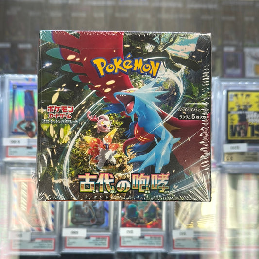 Pokémon Japanese Ancient Roar Booster Pack (Paradox Rift)