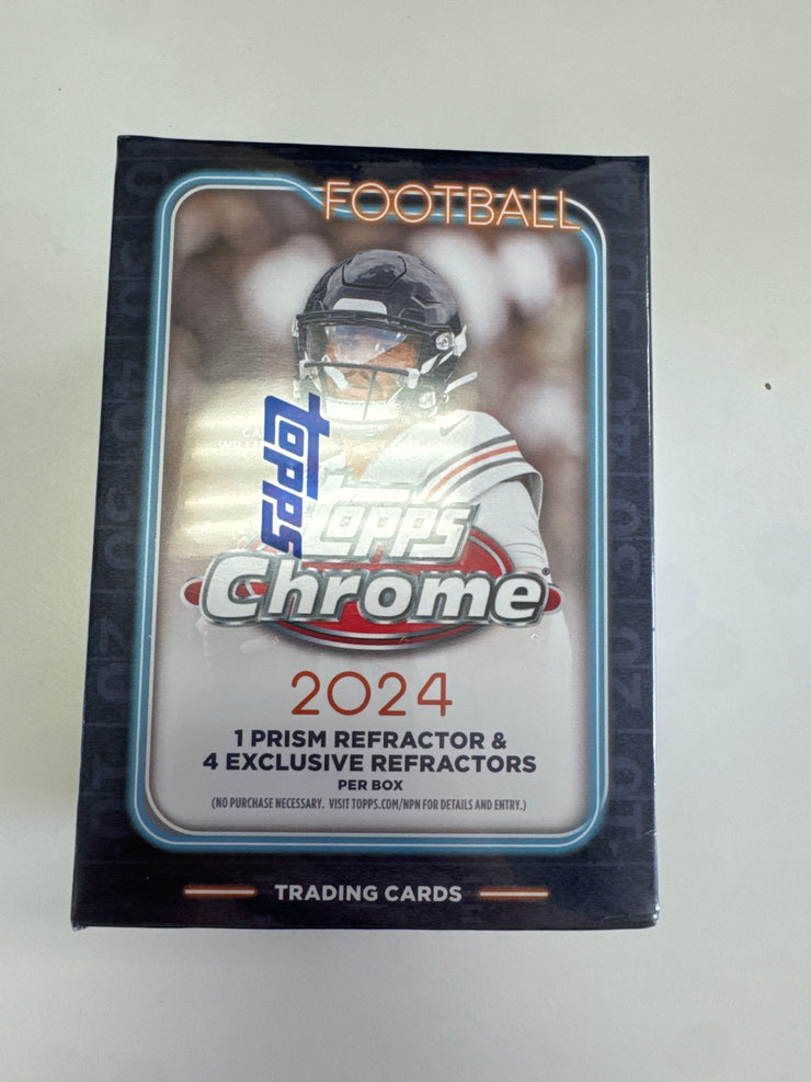 2024 Topps Chrome Football Blaster Box