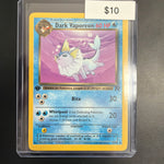 Pokemon Rocket 1st Ed. Vaporeon 45/82 NM