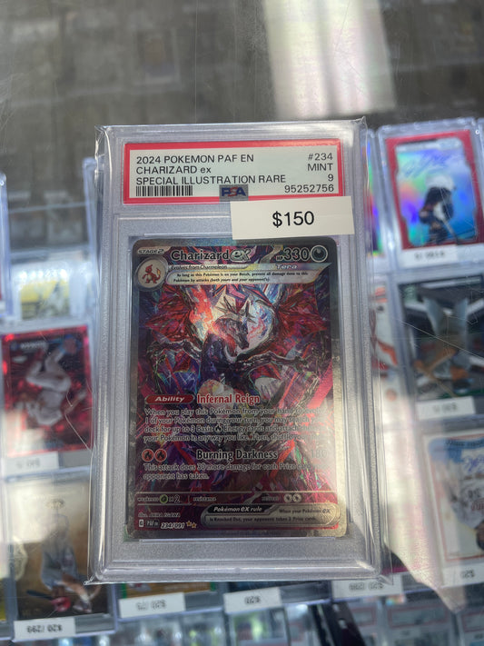 Pokemon Charizard Ex Paldean Fates #234/091 PSA 9