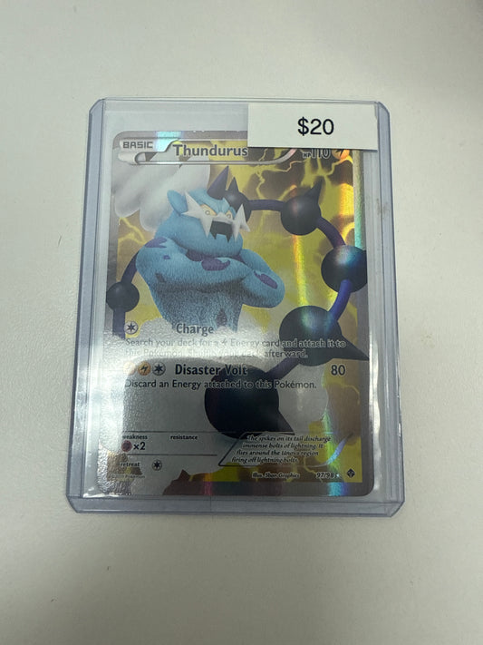 Pokemon Thundurus Full Art #97/98