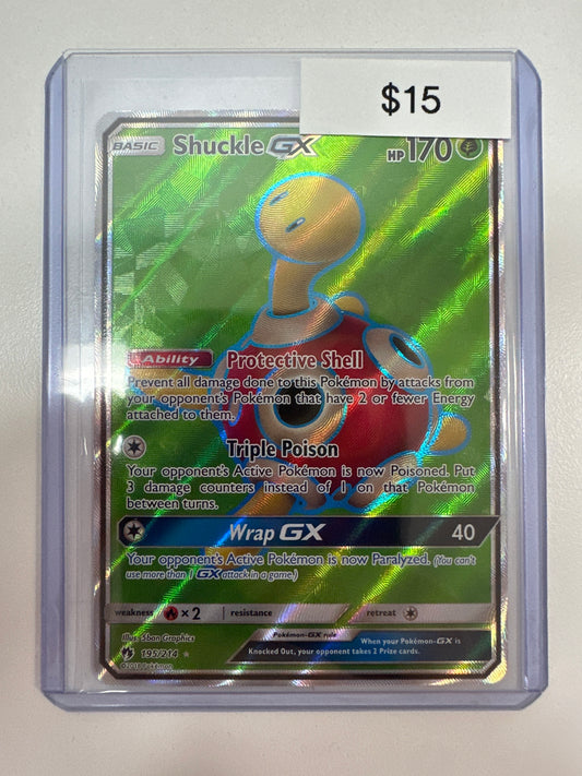 Pokemon Shuckle GX 195/214