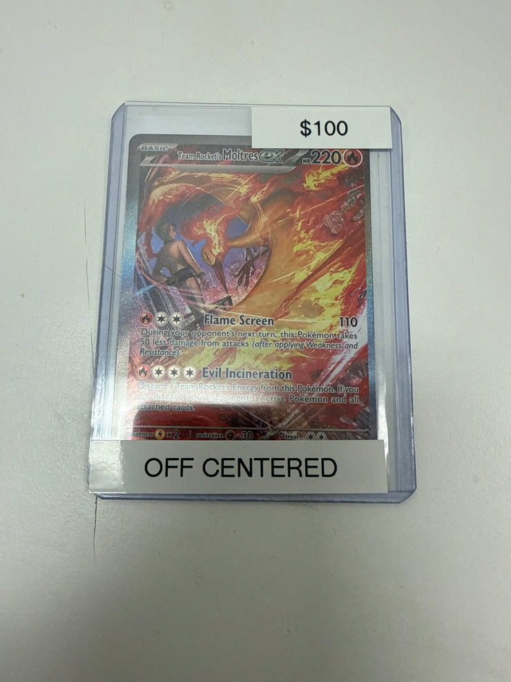 Destined Rivals Team Rocket’s Moltres (Off Centered) 