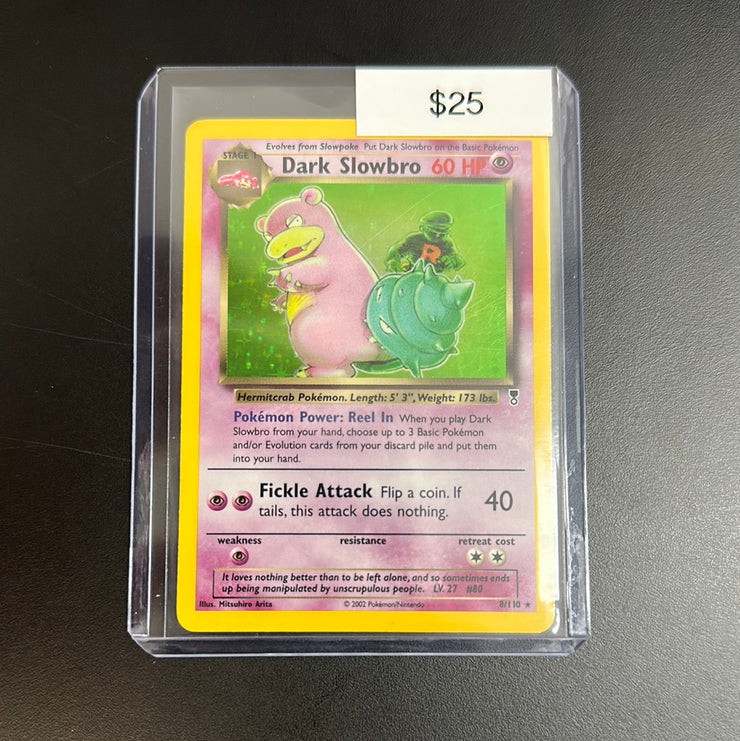 Pokémon Dark Slowbro Holo 8/110