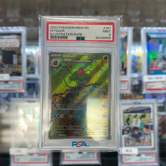 2023 Pokémon 151 IVYSAUR #167 PSA 9