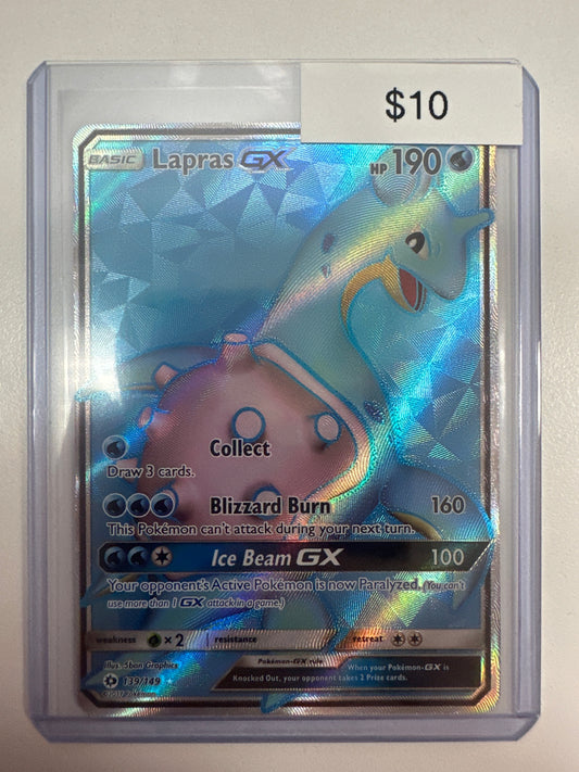 Pokemon Lapras GX 139/149