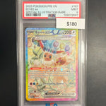 Pokemon Prismatic Evolutions Eevee EX #167 PSA 9