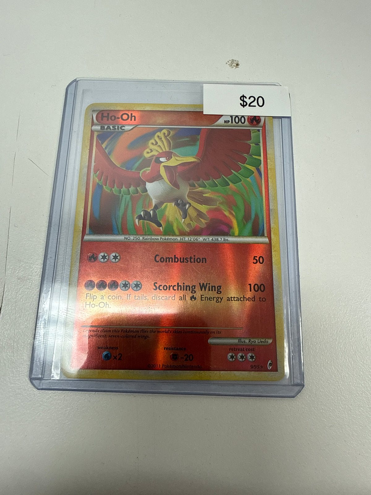 Pokemon Ho-Oh Reverse Holo #9/95
