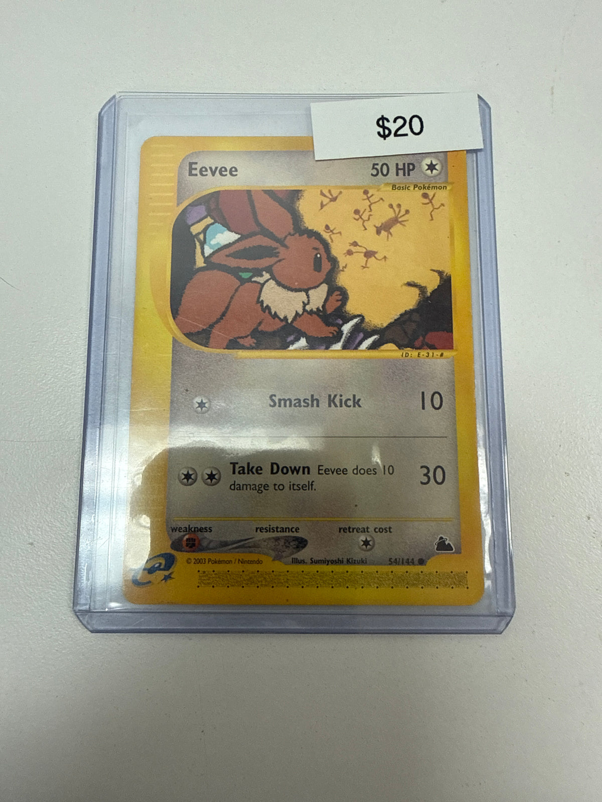 Pokemom Eevee Non-Holo #54/144