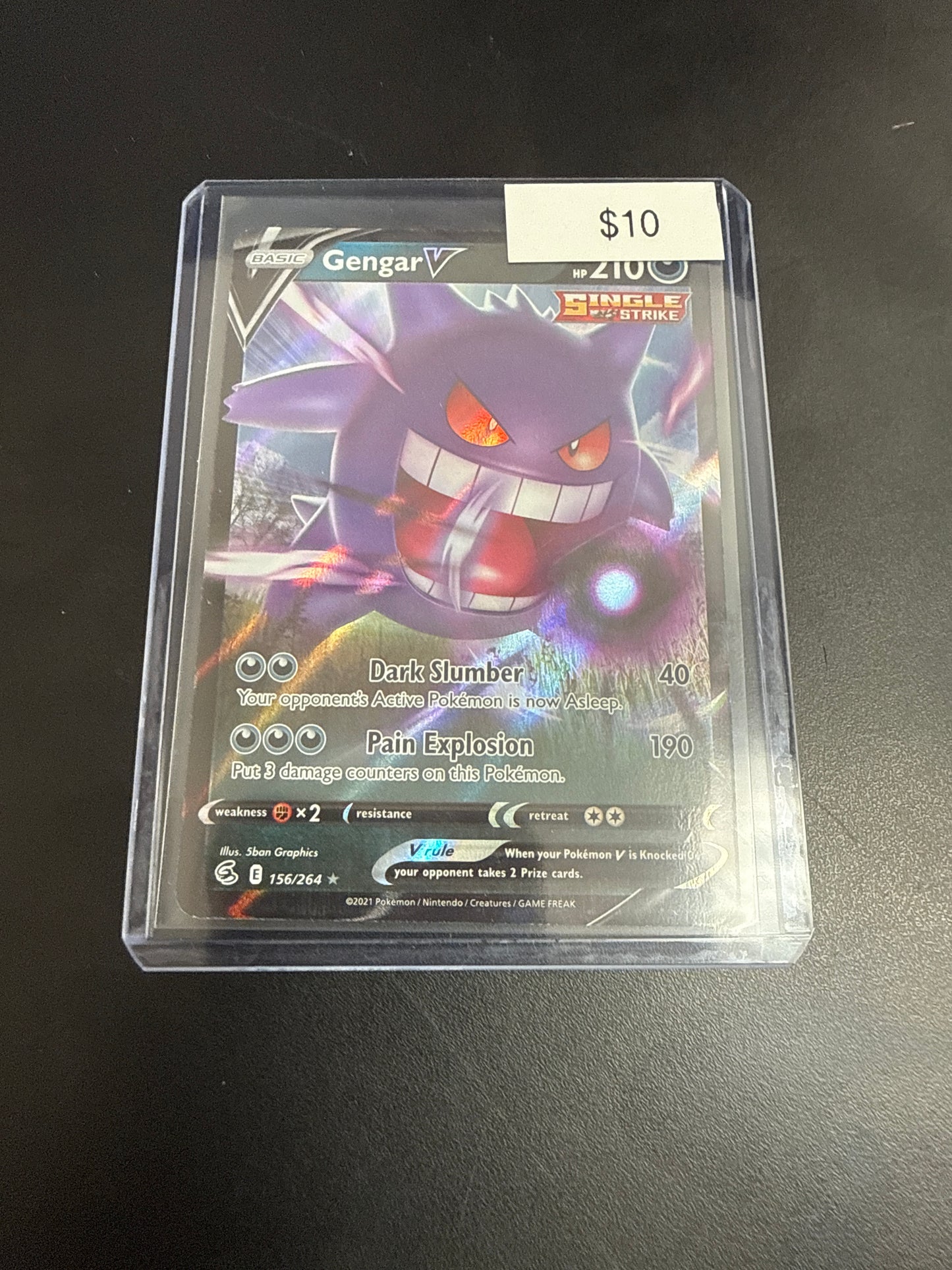 Pokemon Gengar V #156/264