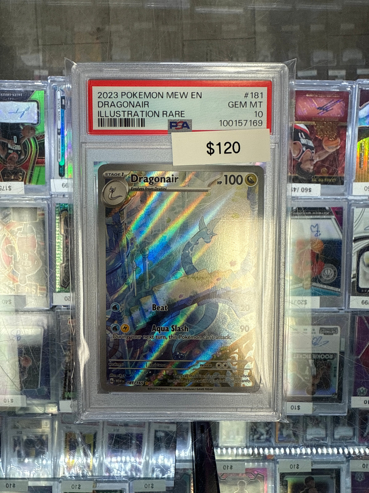 Pokémon 151 Dragonaire 181 PSA 10