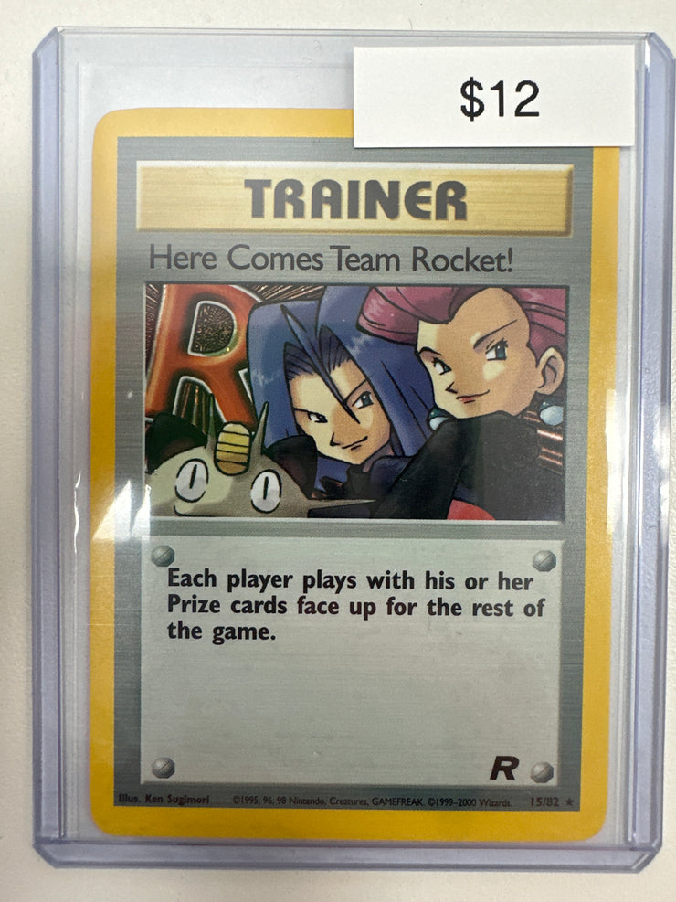 Pokemon Here Comes Team Rocket! Holo Rare 15/82