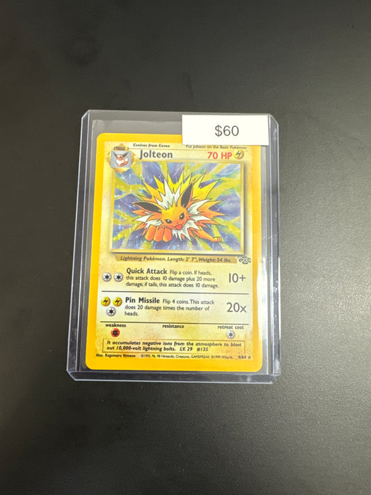 Pokémon Jungle JOLTEON Holo 4/64