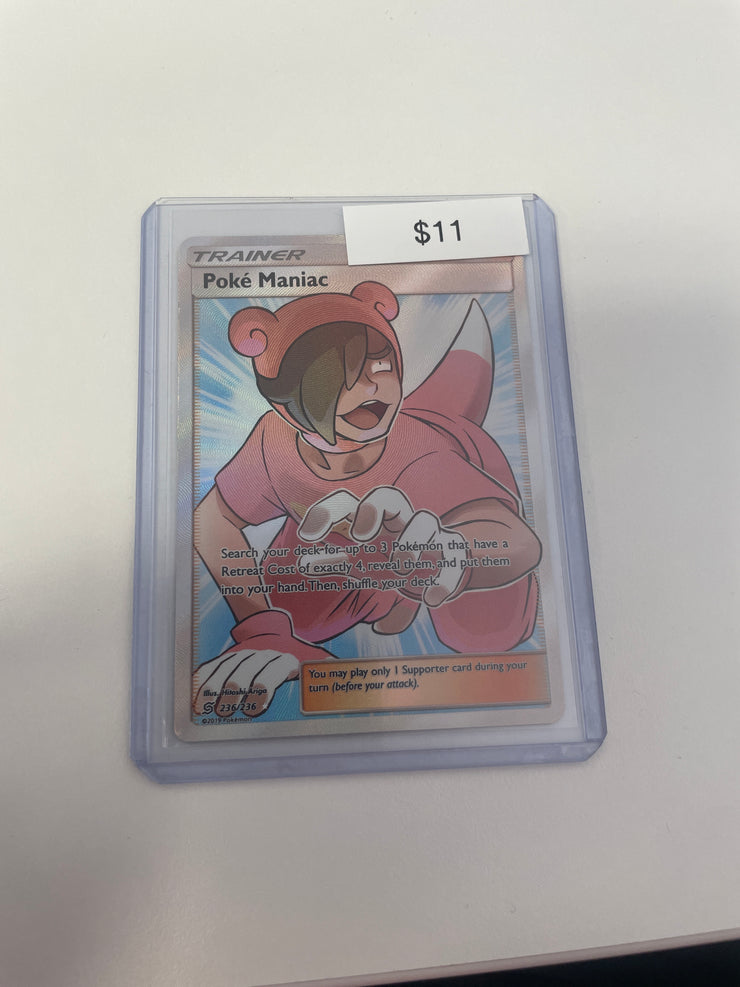 Pokemon Unified Minds Poke Maniac Full Art 236/236