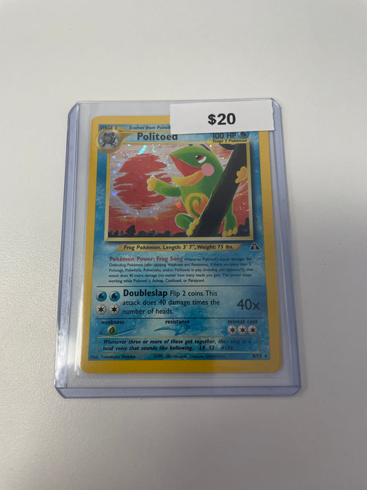 Pokemon Politoed Holo #8/75