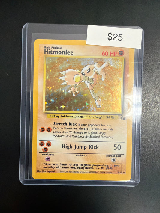 Pokemon Fossil Hitmonlee #7/62