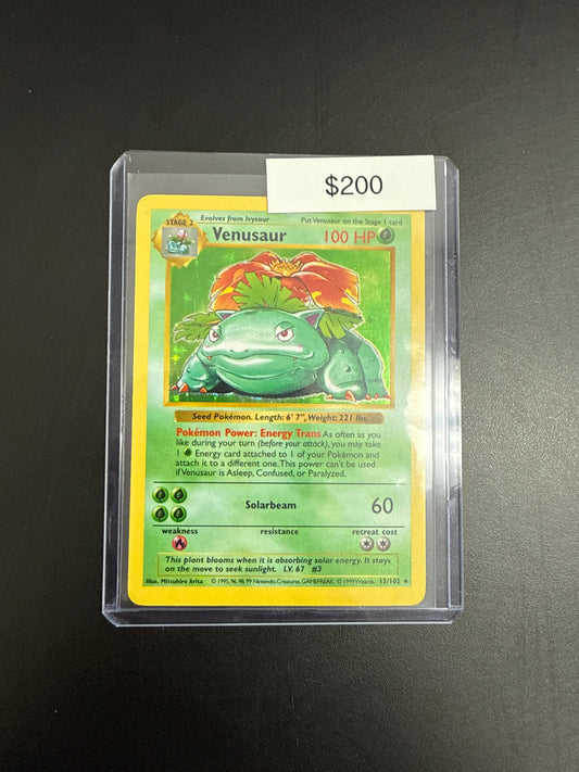 Pokémon Venusaur Shadowless 15/102
