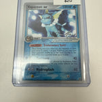 Pokemon Vaporeon Ex World Championship #110/113