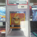 Pokemon 1999 Action Flipz Flareon Sticker #13 PSA 7