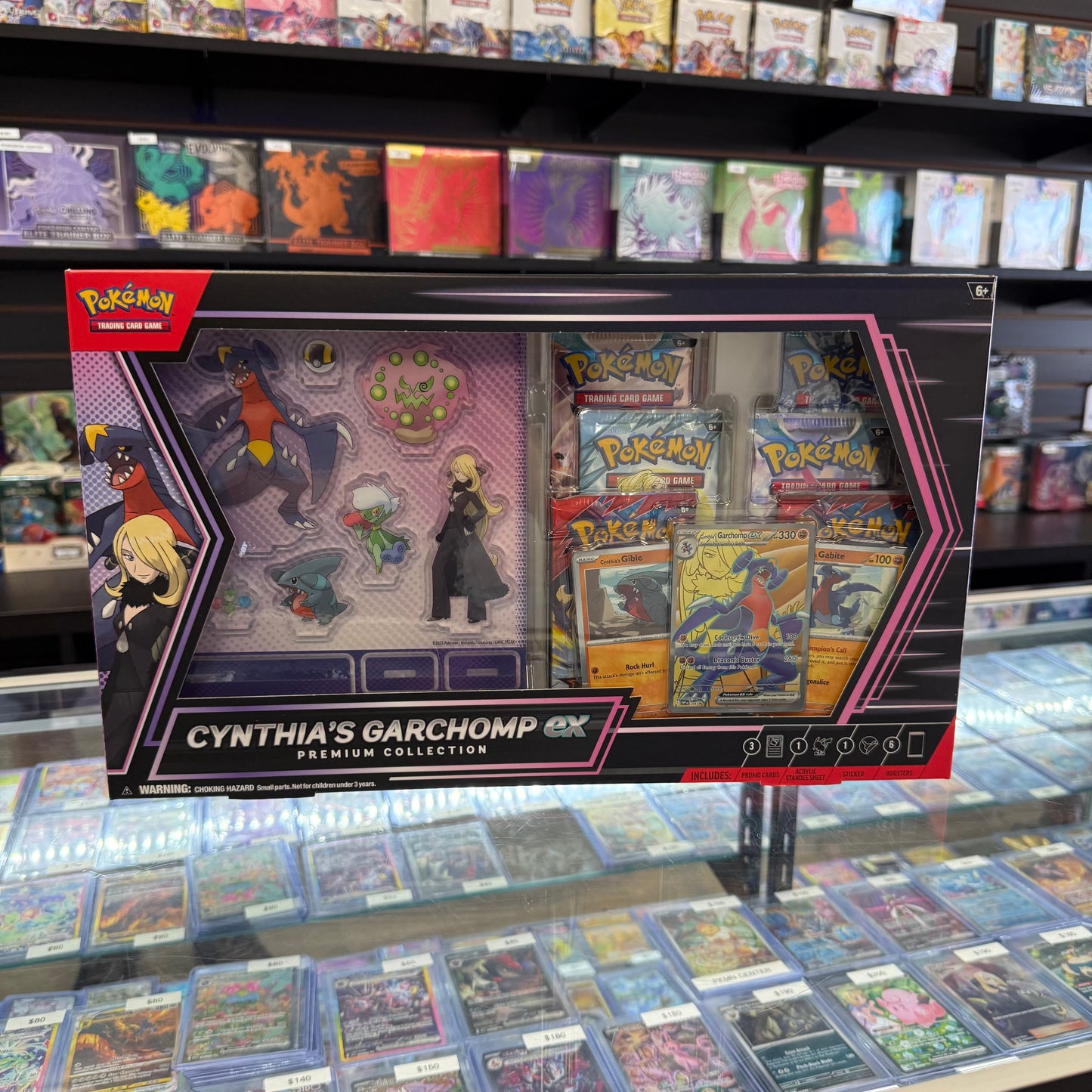 Pokémon Cynthia's GARCHOMP EX Premium Collection